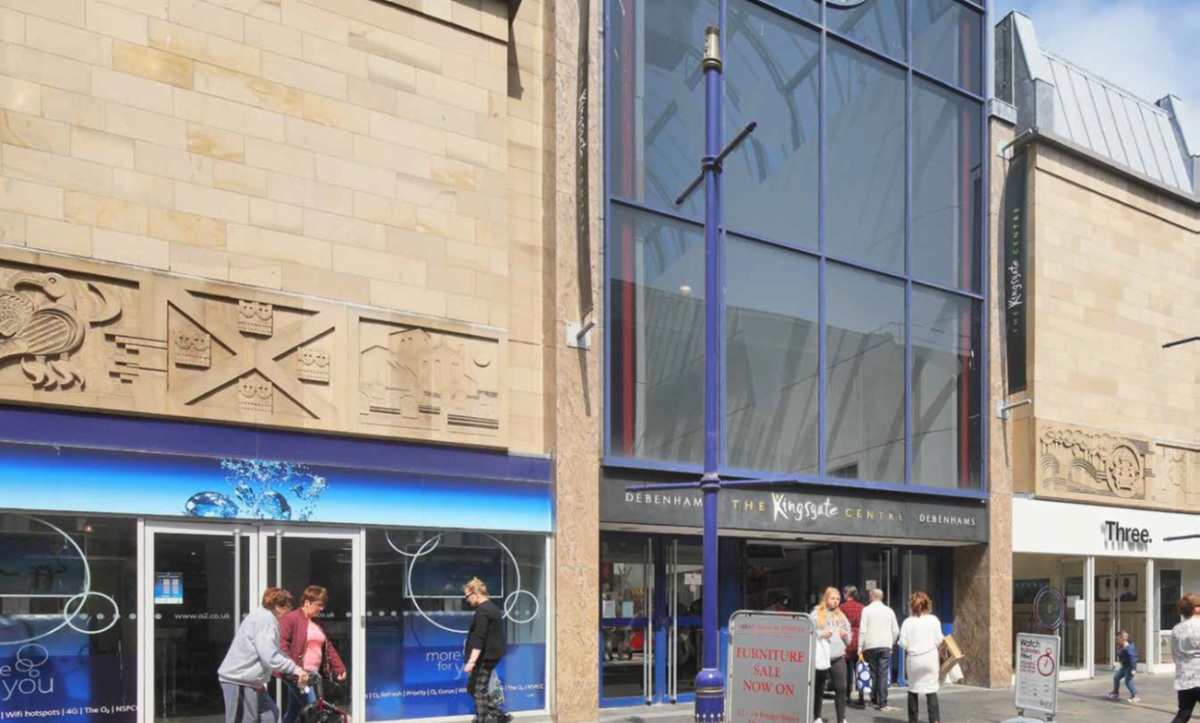 Kingsgate Shopping Centre in Dunfermline Kingsgate Shopping Centre in Dunfermline